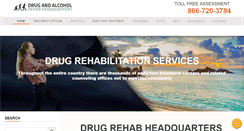 Desktop Screenshot of drug-rehab-headquarters.com